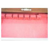 Vintage 4-drawer Silverware Box.