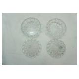 Set of Two Vintage Godinger Crystal Dandy Dishes, Hershey