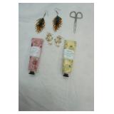 Peacock Beaded Earrings, Anchor Earrings, Rose Hand Cream & Osmanthus Hand Cream