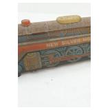 Vintage Tin Toy Train Locomotive. "New Silver Mountain 4230" Model. 1969