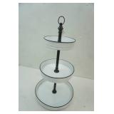 Decorative 3 Tier Metal Tray. Hobby Lobby. NWT