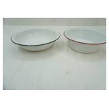 Vintage Enamelware Bowls (2ct)