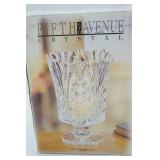 Fifth Avenue Crystal Footed Vase and Candle