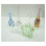 Collection of Glass Bud Vases