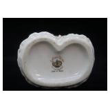 Vintage Lefton China Figural Hand Vase 7" tall; Vintage Porcelain Woman