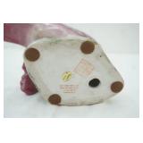 Vintage Hand-Painted Chinese Porcelain Dove Figurine. 1950s