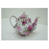 Olympia Fine Porcelain Teapot; Vintage Old Tupton Ware Cobalt Blue Teapot