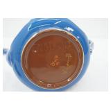 Olympia Fine Porcelain Teapot; Vintage Old Tupton Ware Cobalt Blue Teapot