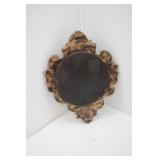 Set of Brass/Gold Toned Resin Wall Mirrors. Ornate. (ITART