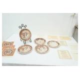 "The Romantic Poets" by Gayle Bright Appleby. Collectors Plate Collection