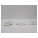 Vintage Milk Glass, Fenton Hobnail