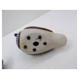 Tonala Mexican Folk Art Pottery Toucan and Quail, Signed