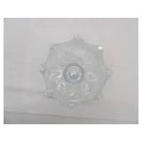 Murano? Murano-Style White/Clear Glass Vase