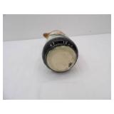 Vintage Majolica Art Pottery Pitcher with a Raised Tulip Design. Earthenware