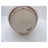 Vintage Majolica Art Pottery Pitcher with a Raised Tulip Design. Earthenware