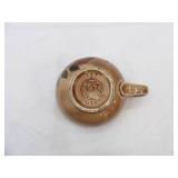 Vintage Red Orange Ombre Compote Bowl, Vintage McCoy Pottery Soup Bowl