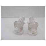 Praying Hands Bookends