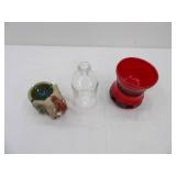 Vintage Ceramic Elephant Ashtray, 7" Pyrex Jug, Tealight Potpourri Melter