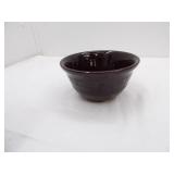 Vintage Marcrest "Daisy and Dot" Pattern Oven-Proof Stoneware Mixing Bowl