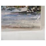 18.5"x12.5" Sharon Schuetze 2001. Watercolor Painting/Print?