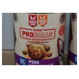 *2* Boss Dog/Cat Pro Balls Pet Treats - Pork