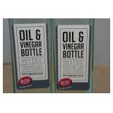 *2* Glass Oil & Vinegar Bottles
