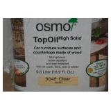 *2* Osmo Top Oil for Wood Furniture/Countertops - 3045 Clear Satin