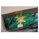 Miniature Christmas Tree Driveway Runners with Solar Lights