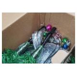 Miniature Christmas Tree Driveway Runners with Solar Lights