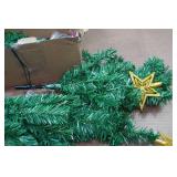 Miniature Christmas Tree Driveway Runners with Solar Lights