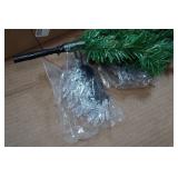 Miniature Christmas Tree Driveway Runners with Solar Lights