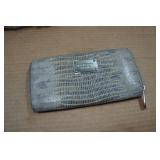 Michael Kors Faux Snakeskin Purse with Matching Wallet