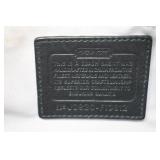 Coach Signature Brown Shoulder Bag with Wallet