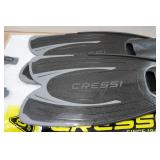 Cressi Agua Adult Fins - Size 43/44, 8.5-9.5