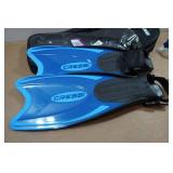 Cressi Adult Rondine Palau Fin Snorkel Set - Fin Size S/M