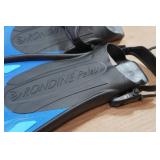 Cressi Adult Rondine Palau Fin Snorkel Set - Fin Size S/M