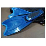 Cressi Adult Rondine Palau Fin Snorkel Set - Fin Size XS/S