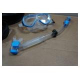 Cressi Adult Rondine Palau Fin Snorkel Set - Fin Size XS/S