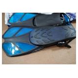 Cressi Blulove Adult Snorkel Set - Fin Size L/XL