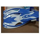 Cressi Blulove Kids Snorkel Set - Fin Size L/XL