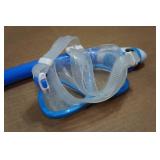 Cressi Blulove Kids Snorkel Set - Fin Size L/XL