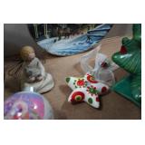 Christmas Décor - Ceramic Tree, Disney Ornament, Redlin Plate