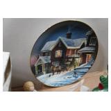 Christmas Décor - Ceramic Tree, Disney Ornament, Redlin Plate