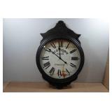 Large Wall Clock - 67 Bailey St - 33" x 24"