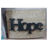 Wall Signs - Love, Hope