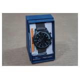 George Vegan Leather Chronograph Wristwatch