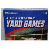 3 in 1 Outdoor Yard Games