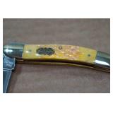 *4* Frost Cutlery Steel Warrior Three-Blade Folding Knives