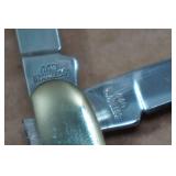 *4* Frost Cutlery Steel Warrior Three-Blade Folding Knives