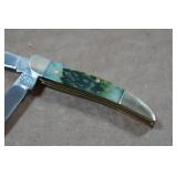 *4* Crowing Rooster Two Blade Toothpick Folding Knives